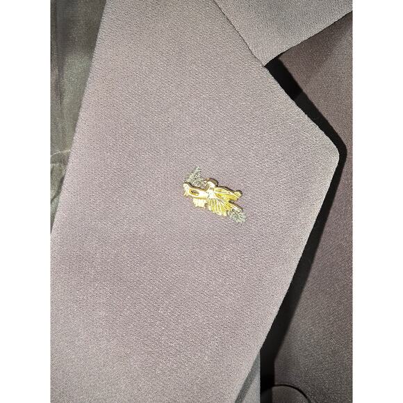 Vintage Falcone Men's Topcoat Carmel Full Length Size 50L New with tags - Picture 7 of 7